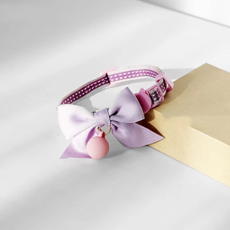 Cute Cat Bow Tie Pet Accessories Bell - Image 5