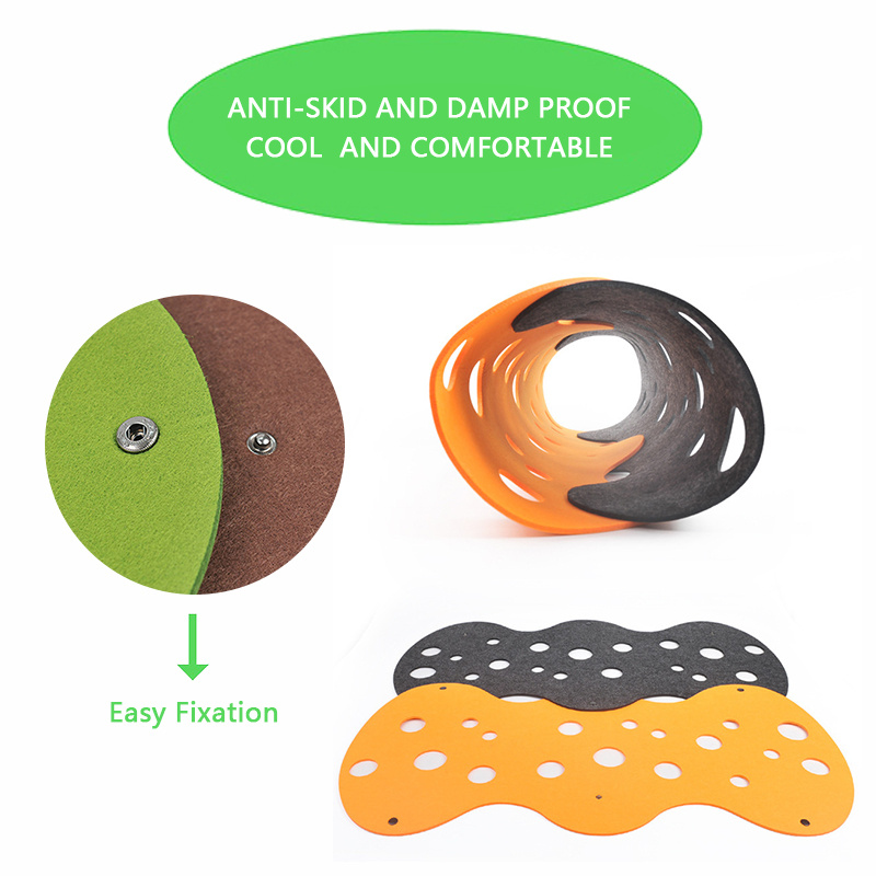 Cat Tunnel Cat Toy Felt Pom Splicing Deformable Kitten Nest Collapsible - Image 7