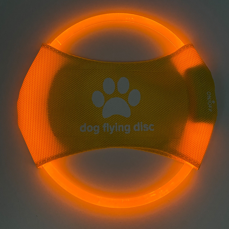Dog Flying Discs Light Glowing LED LuminousTrainning Interactive Toys Game Flying Discs - Image 9