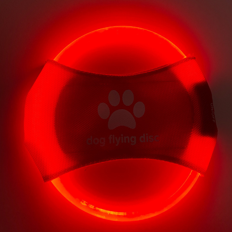 Dog Flying Discs Light Glowing LED LuminousTrainning Interactive Toys Game Flying Discs - Image 6